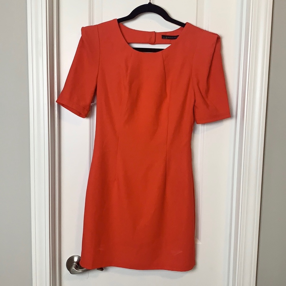 Red Mini Dress Backless - NEW - SMALL